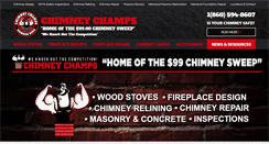 Desktop Screenshot of chimneychamps.com